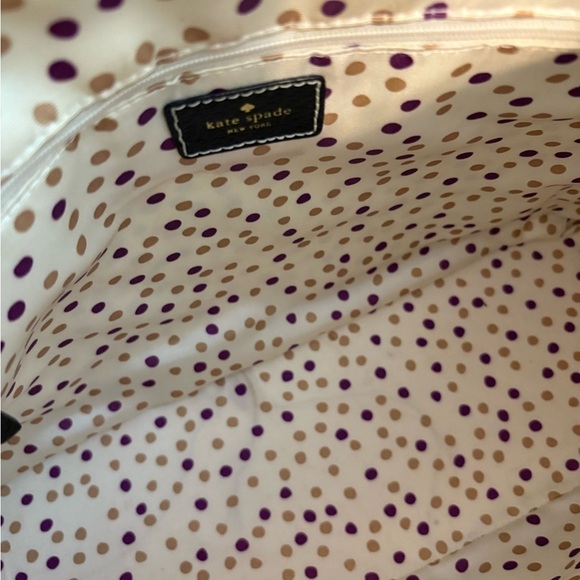 Kate Spade Black and White Satchel - Picture 4 of 9